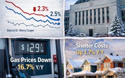 CPI Inflation in Canada Falls to 2.3% – What It Means for Borrowers in Alberta